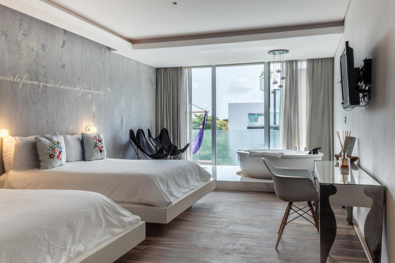 Be Playa Hotel Boutique & Rooftop Bar Playa del Carmen Exterior photo